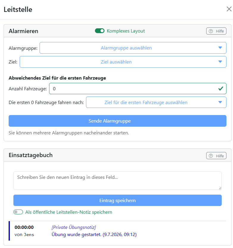 FüSim Digital Leitstelle